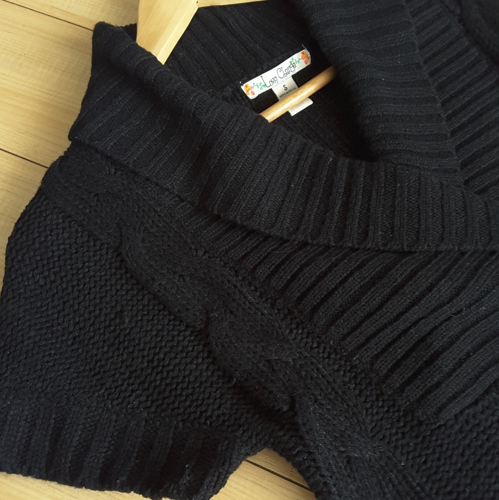Black Sweater Dress